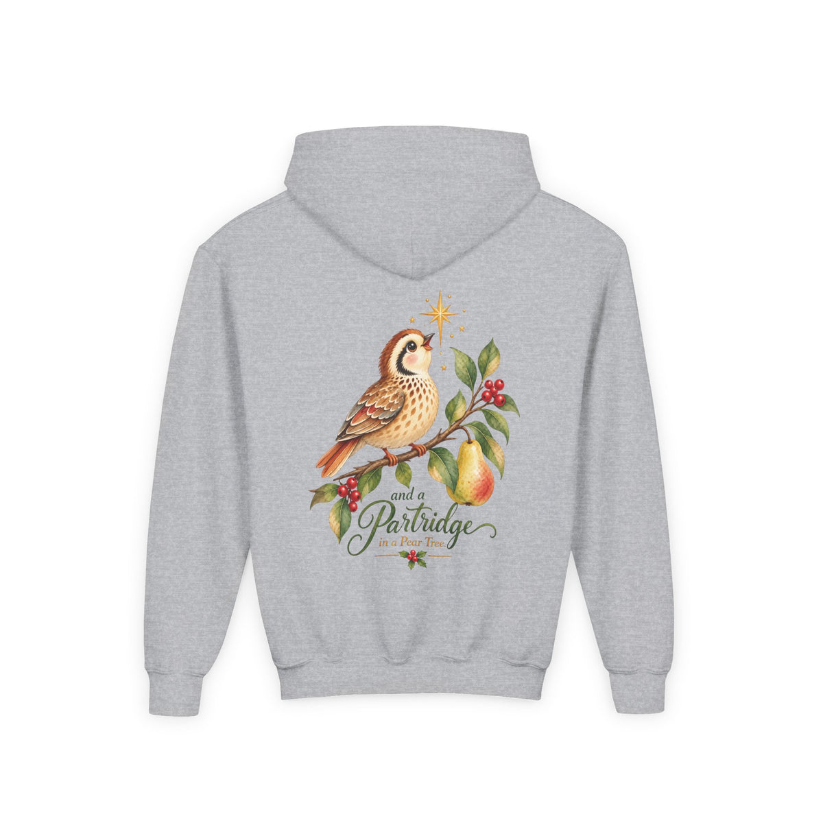 And a Partridge in a Pear Tree | Kids' Christmas Hoodie