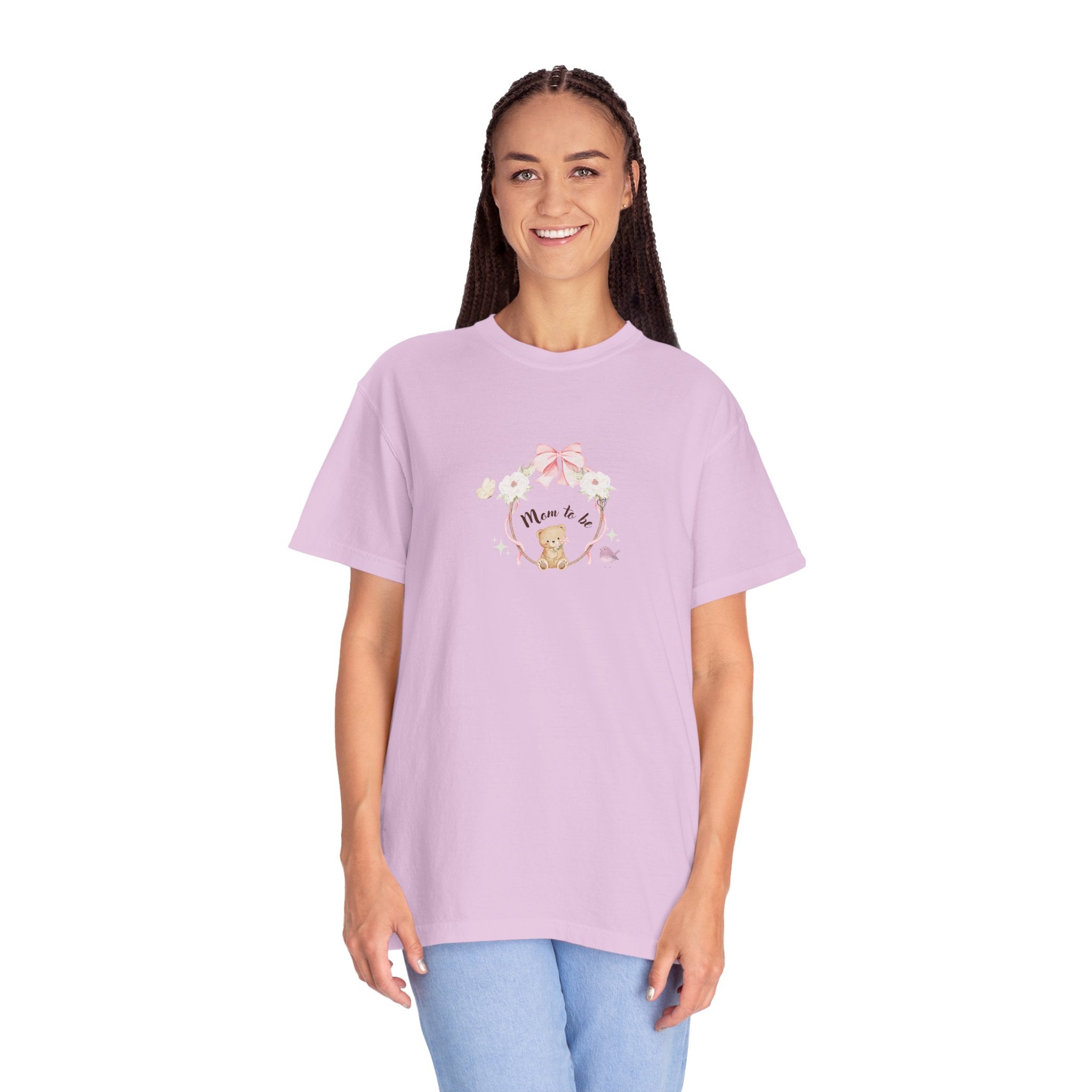 Mom to Be | Proverbs 31:25-26 Strength & Dignity T-Shirt – Expecting & Plus Size Friendly