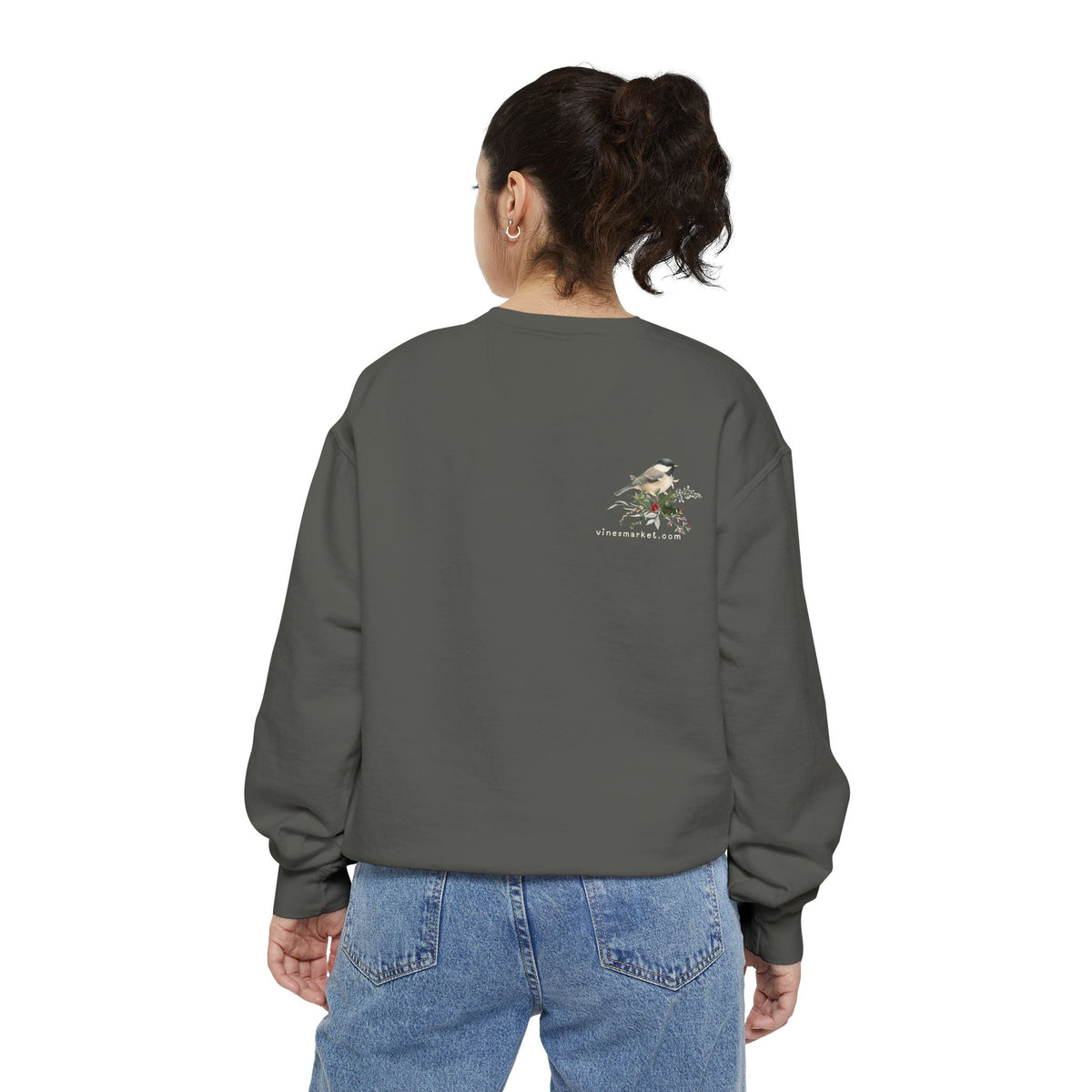 Spread Joy Like Snowflakes | Comfort Colors Snowman Sweatshirt