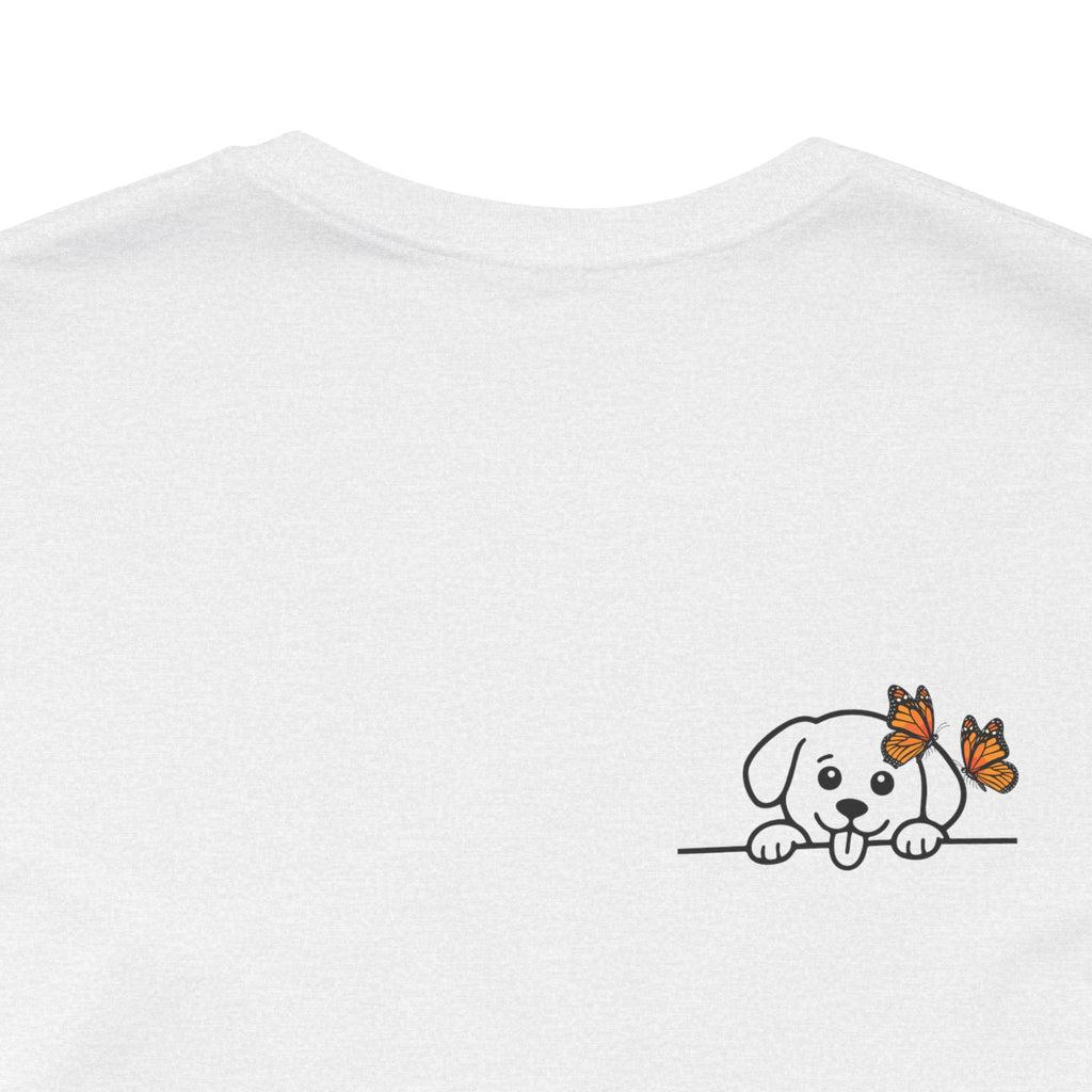 Dog Mom | Heart Paw Print T-Shirt – Cute Dog Lover Gift Adult Female