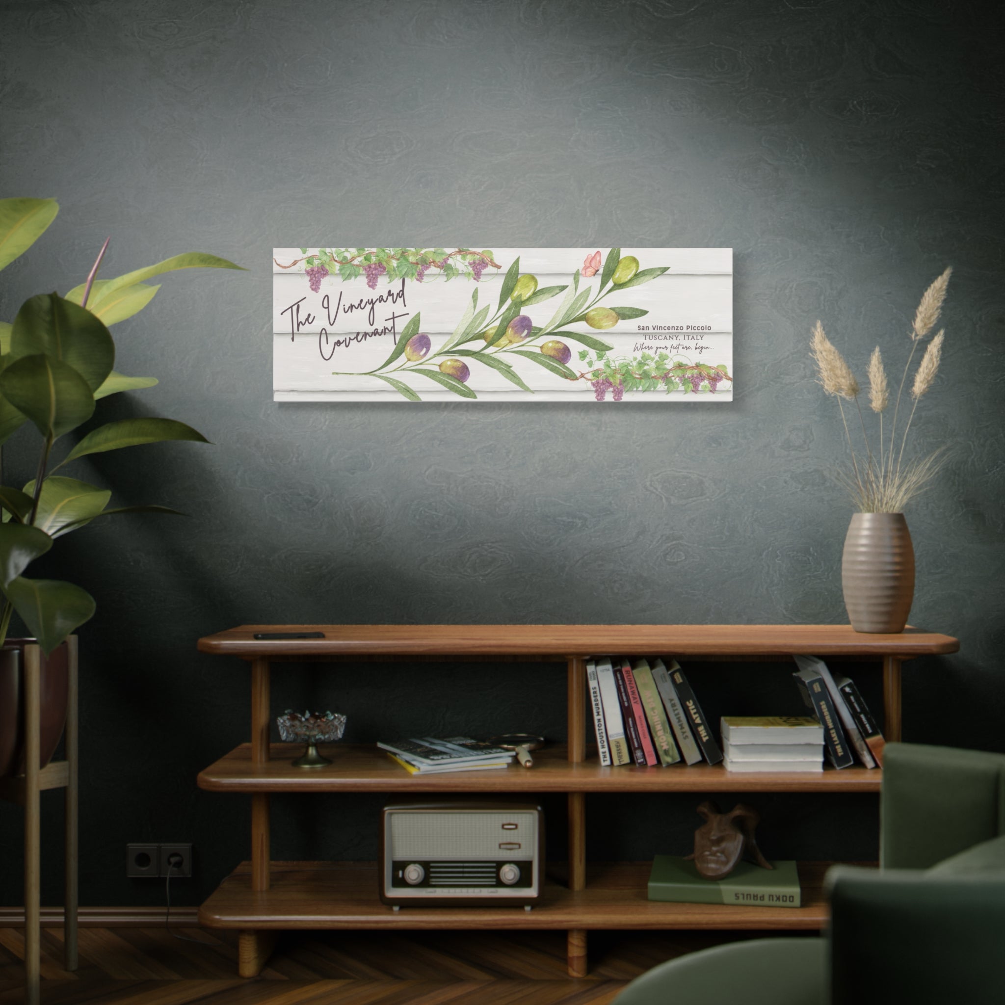 The Vineyard Covenant — Matte Canvas Wall Art | San Vincenzo Piccolo