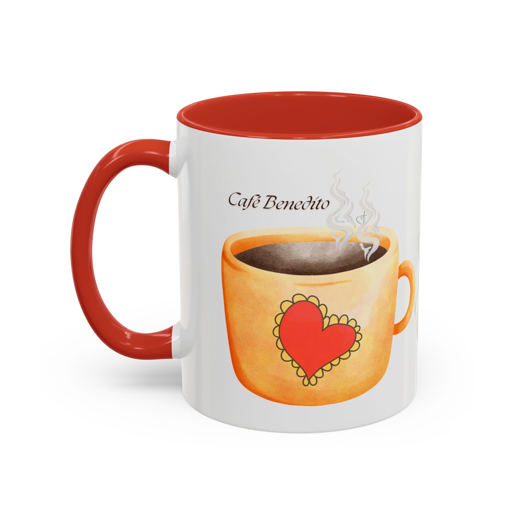 Café Bendito | Spanish Blessed Sunshine Coffee Mug –Morning Grace in Every Sip (11, 15oz)