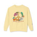 Peace & Love 'My Peace I Give You' 70s Retro Crewneck Sweatshirt