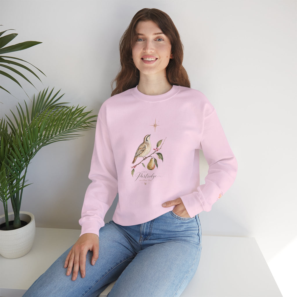And a Partridge in a Pear Tree | Women's Christmas Crewneck Sweatshirt