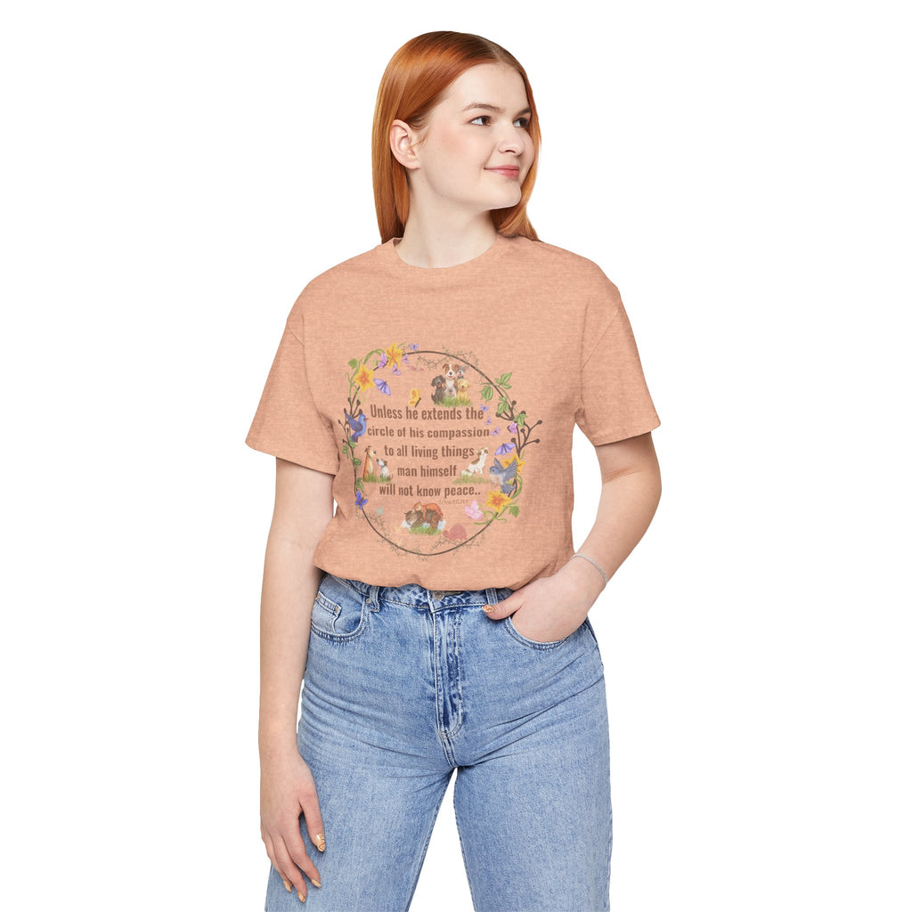 Circle of Compassion - Schweitzer Unisex Relaxed Comfort Tee