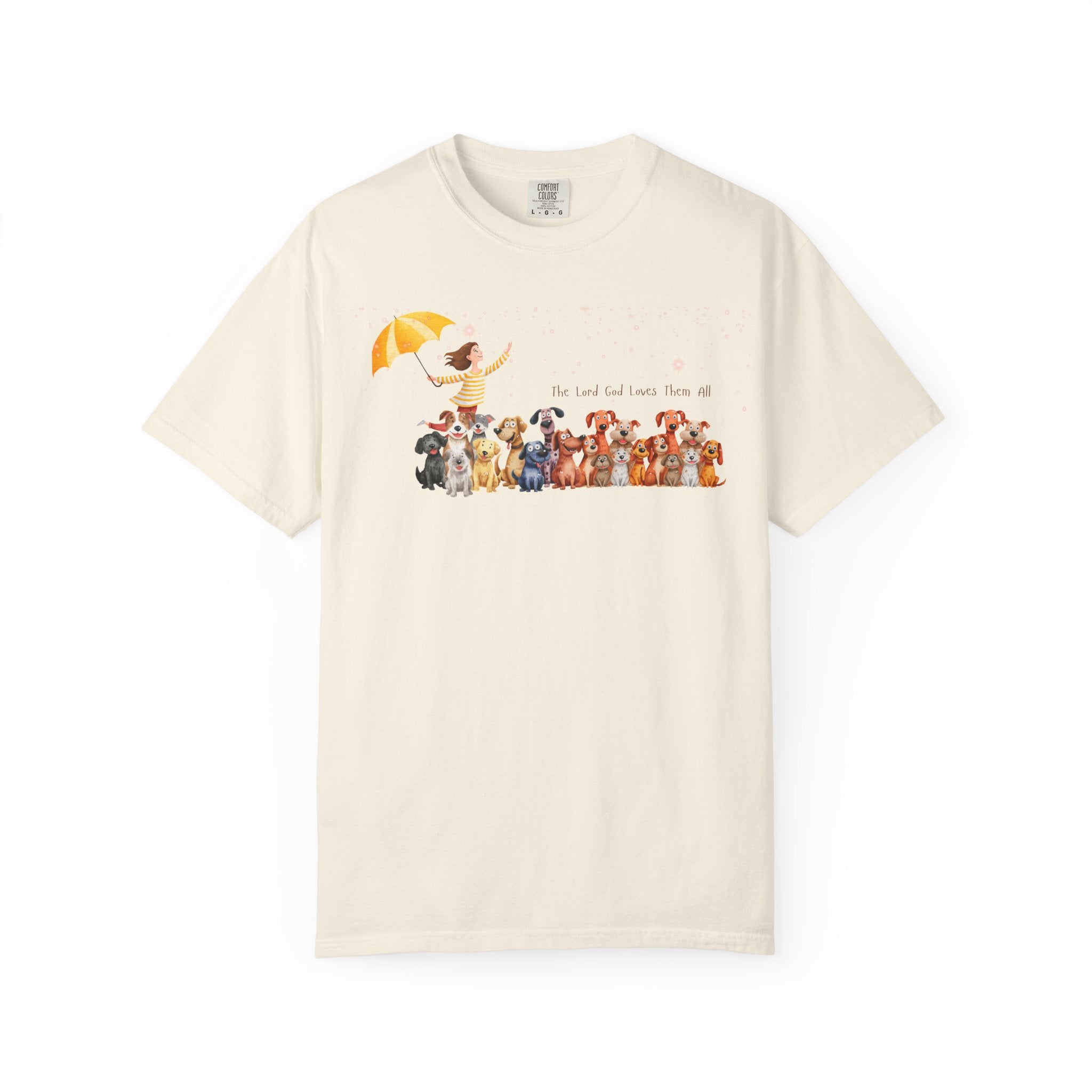 The Lord God Made Them All | Women's Dog Lover Relaxed Tee