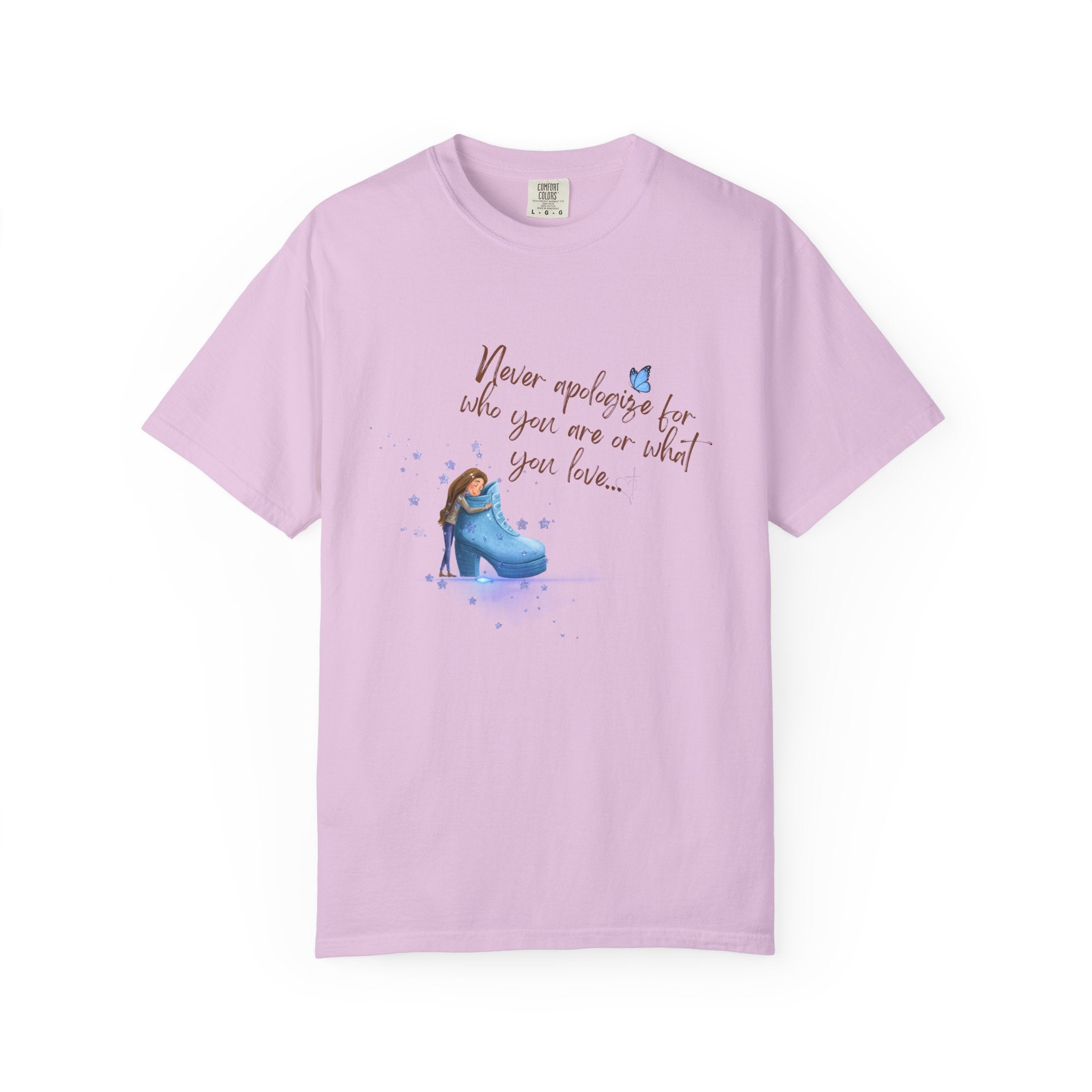 Never Apologize for What You Love   Women's Relaxed Tee