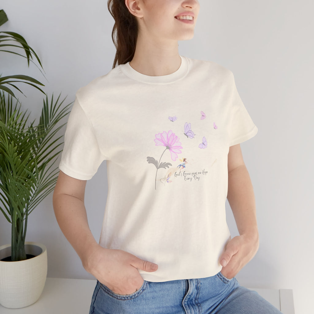 God's Grace Gives Me Hope Tee – Butterflies & Bloom