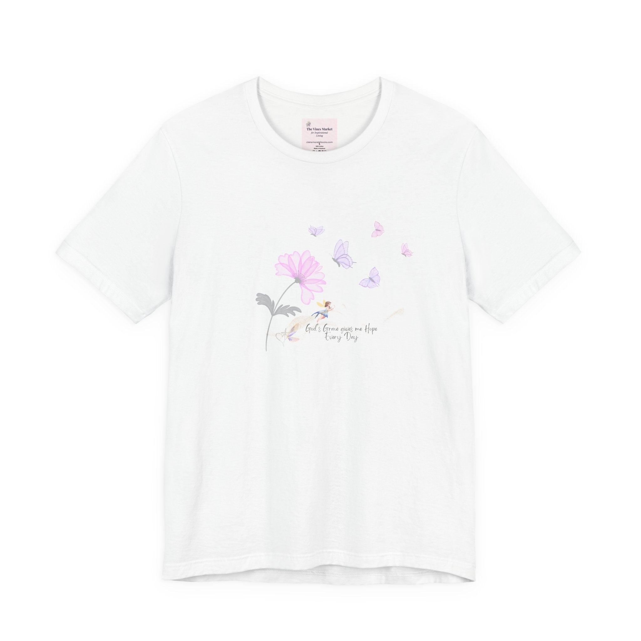 God's Grace Gives Me Hope Tee – Butterflies & Bloom