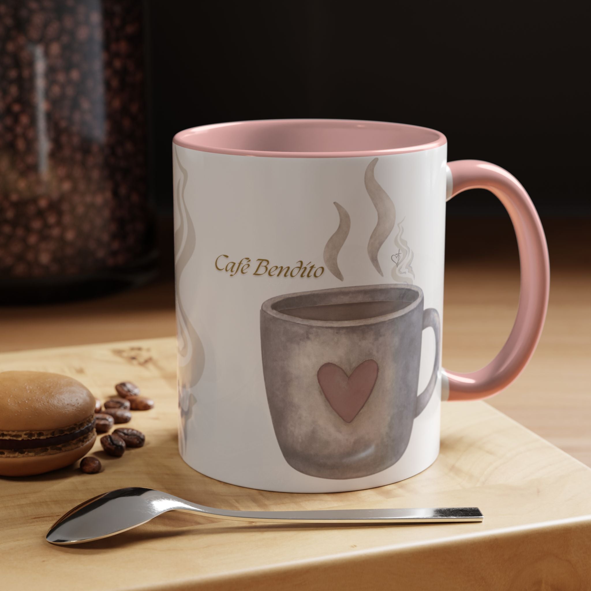 Café Bendito | Spanish Blessed Coffee Mug –Morning Grace in Every Sip (11, 15oz)