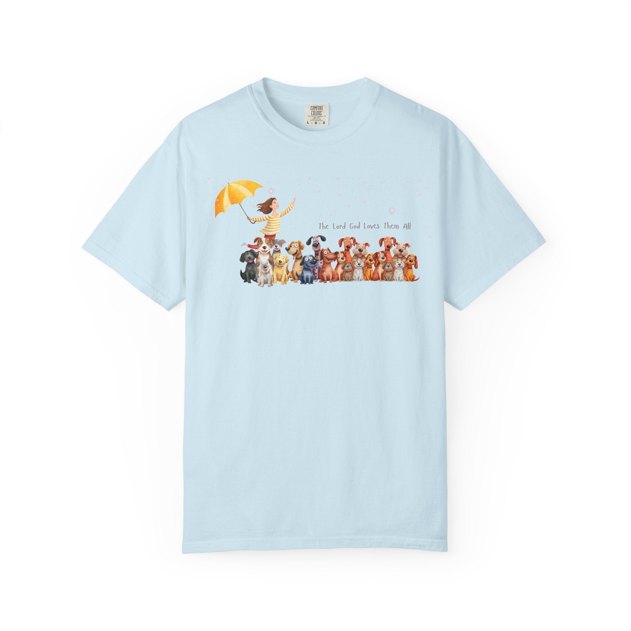 The Lord God Made Them All | Women's Dog Lover Relaxed Tee