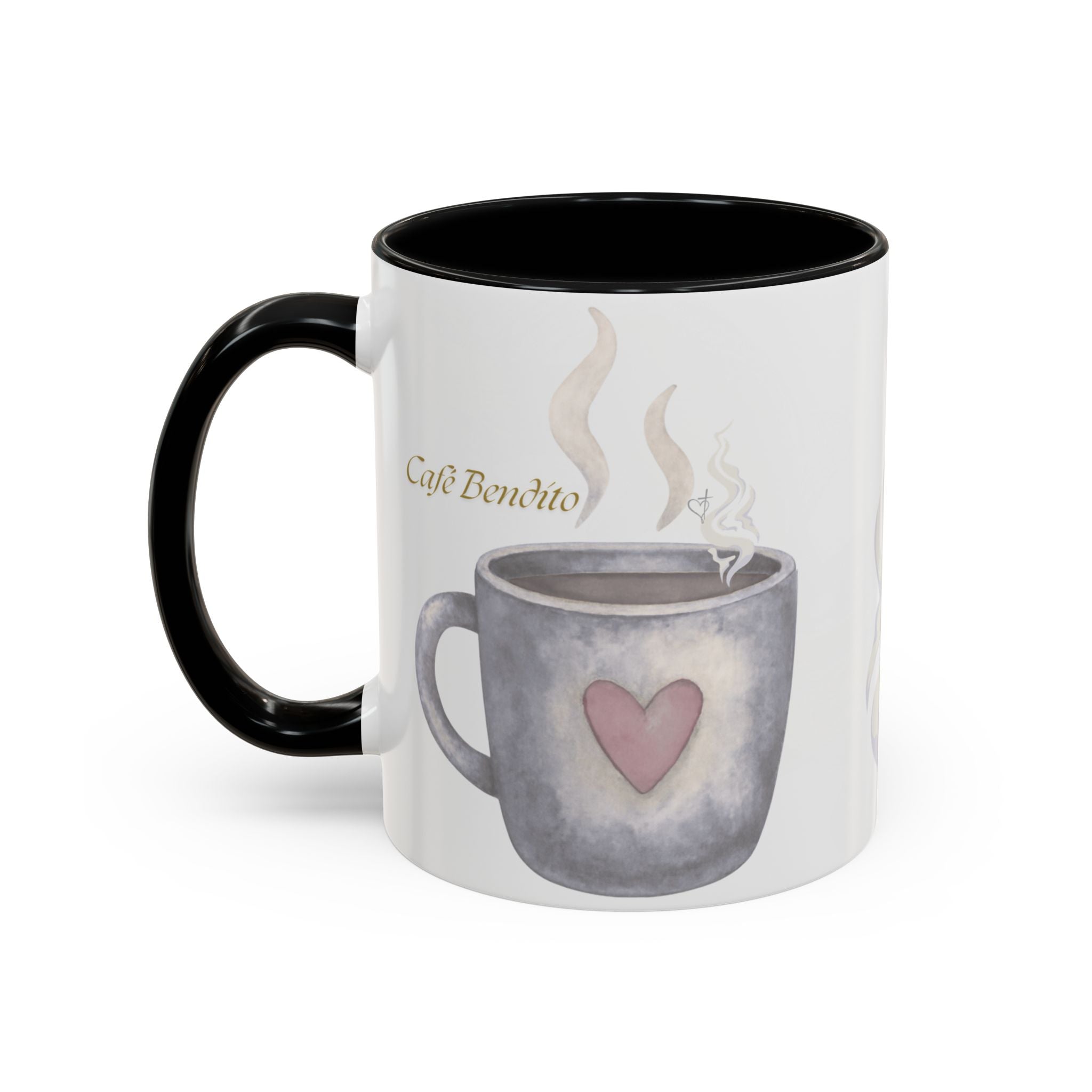 Café Bendito | Spanish Blessed Coffee Mug –Morning Grace in Every Sip (11, 15oz)