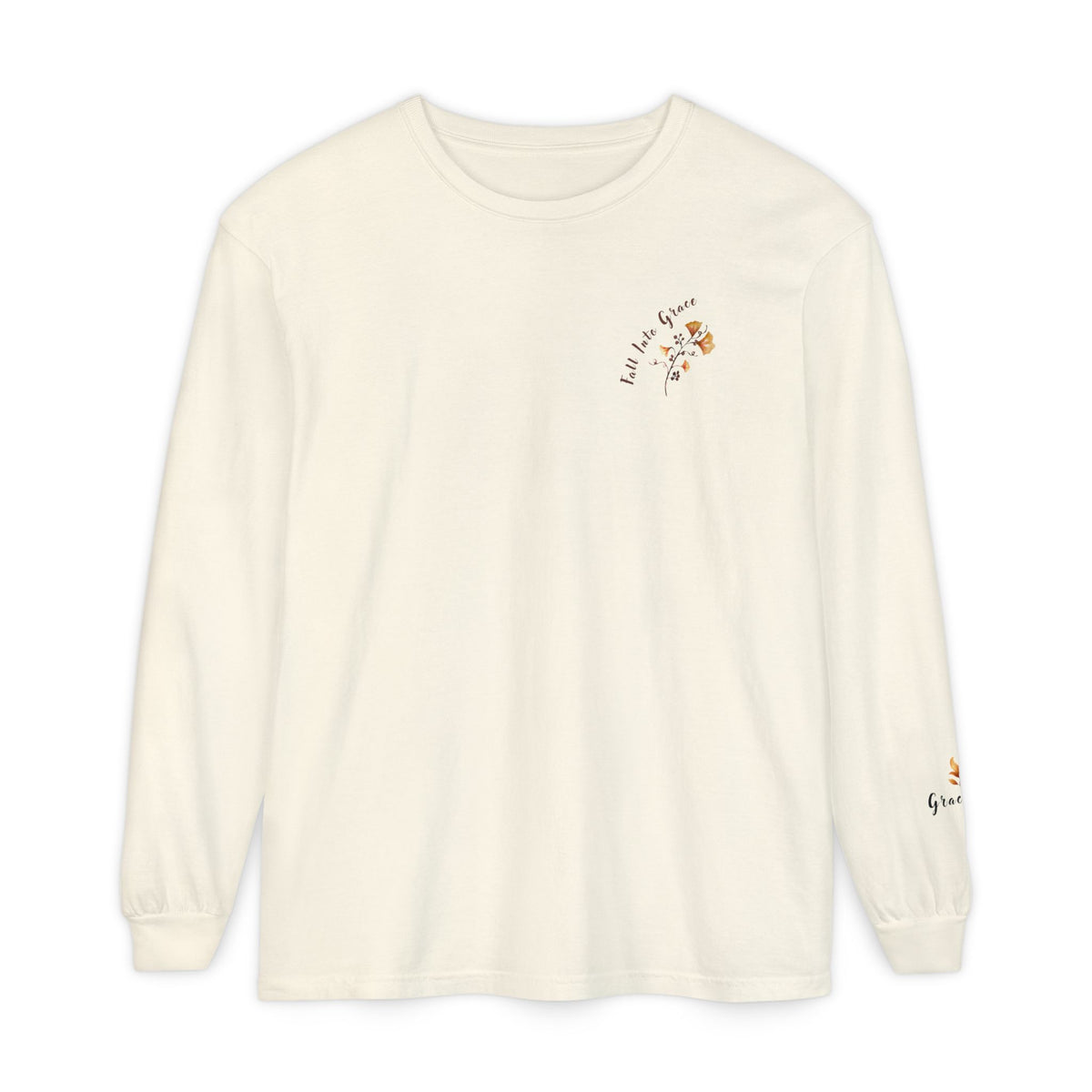 Fall Into Grace | Women’s & Men’s Long-Sleeve Tee