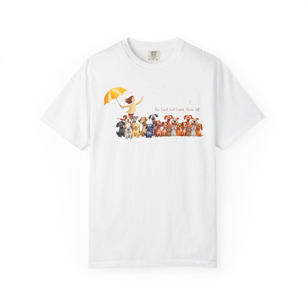 The Lord God Made Them All | Women's Dog Lover Relaxed Tee