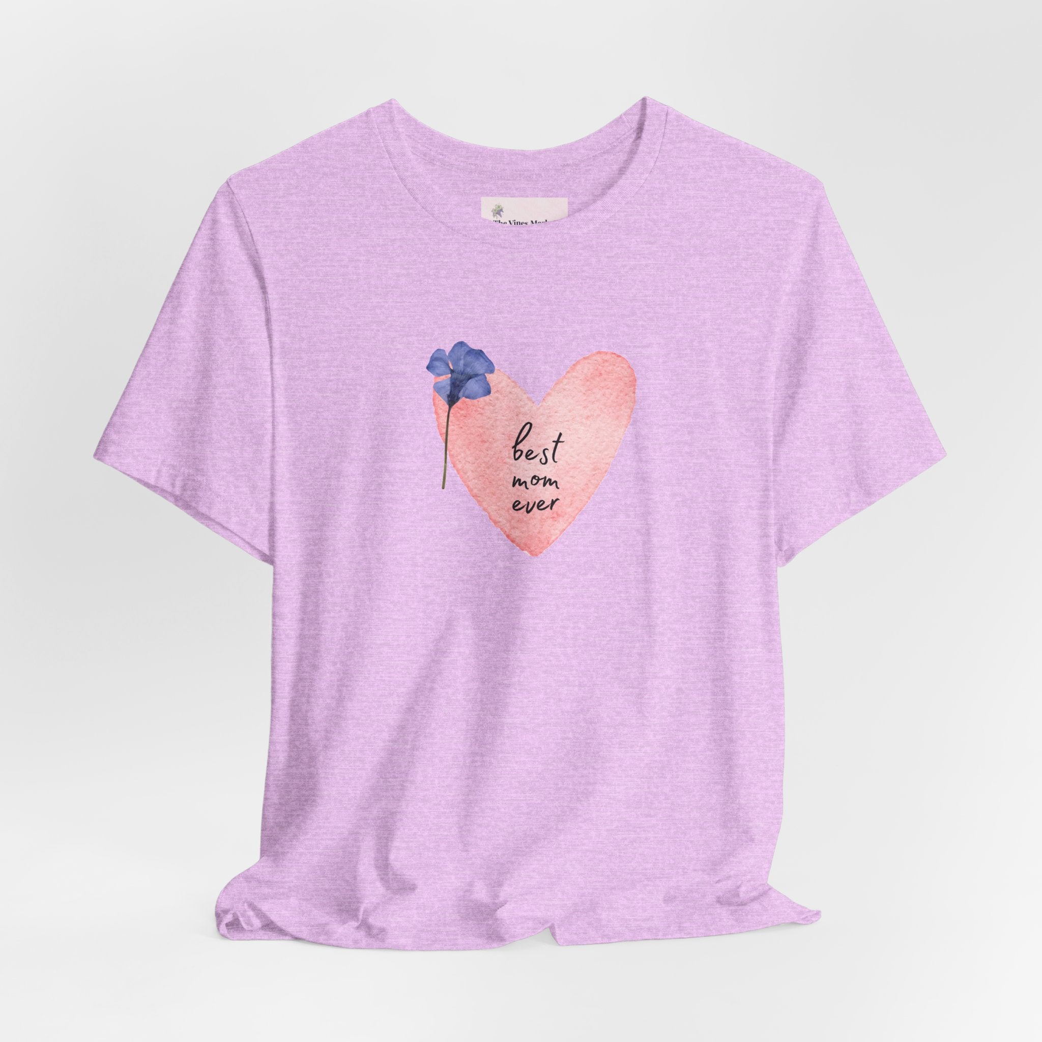 Best Mom Ever Watercolor Adult Female Tee