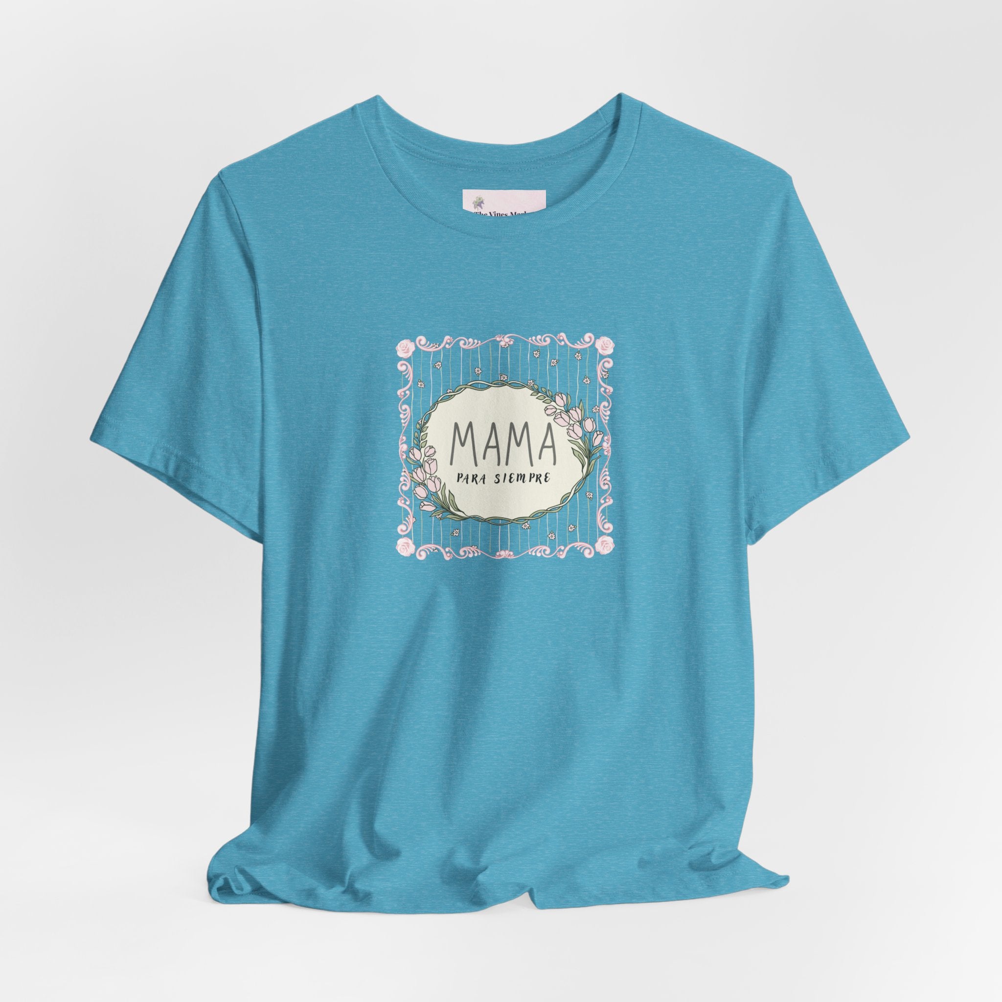Mama Para Siempre | Spanish "Mom Forever" T-Shirt – Adult Female  Floral Mother's Day Gift