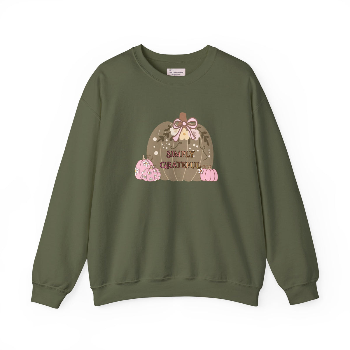 Simply Grateful:  Women's Thanksgiving™ Crewneck Sweatshirt