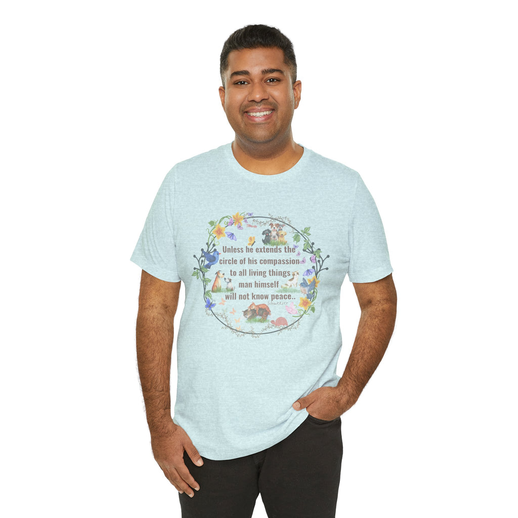 Circle of Compassion - Schweitzer Unisex Relaxed Comfort Tee
