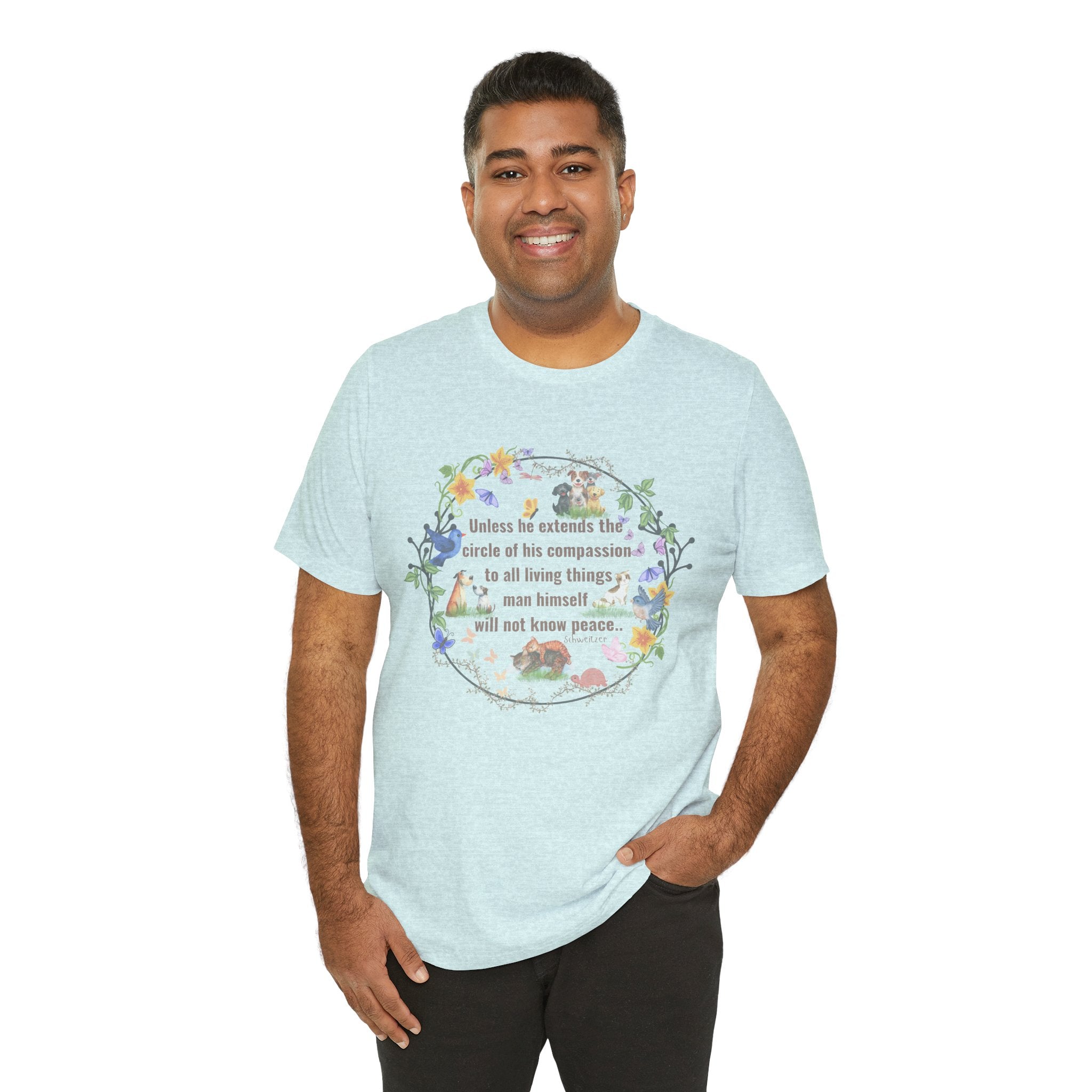 Circle of Compassion - Schweitzer Unisex Relaxed Comfort Tee