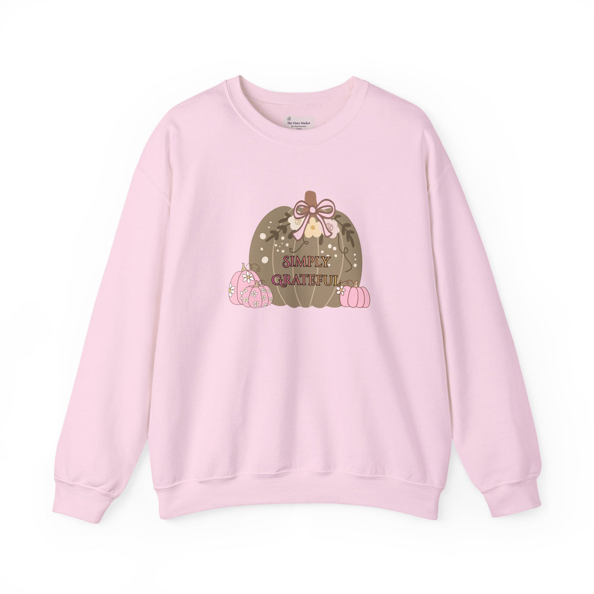Simply Grateful:  Women's Thanksgiving™ Crewneck Sweatshirt