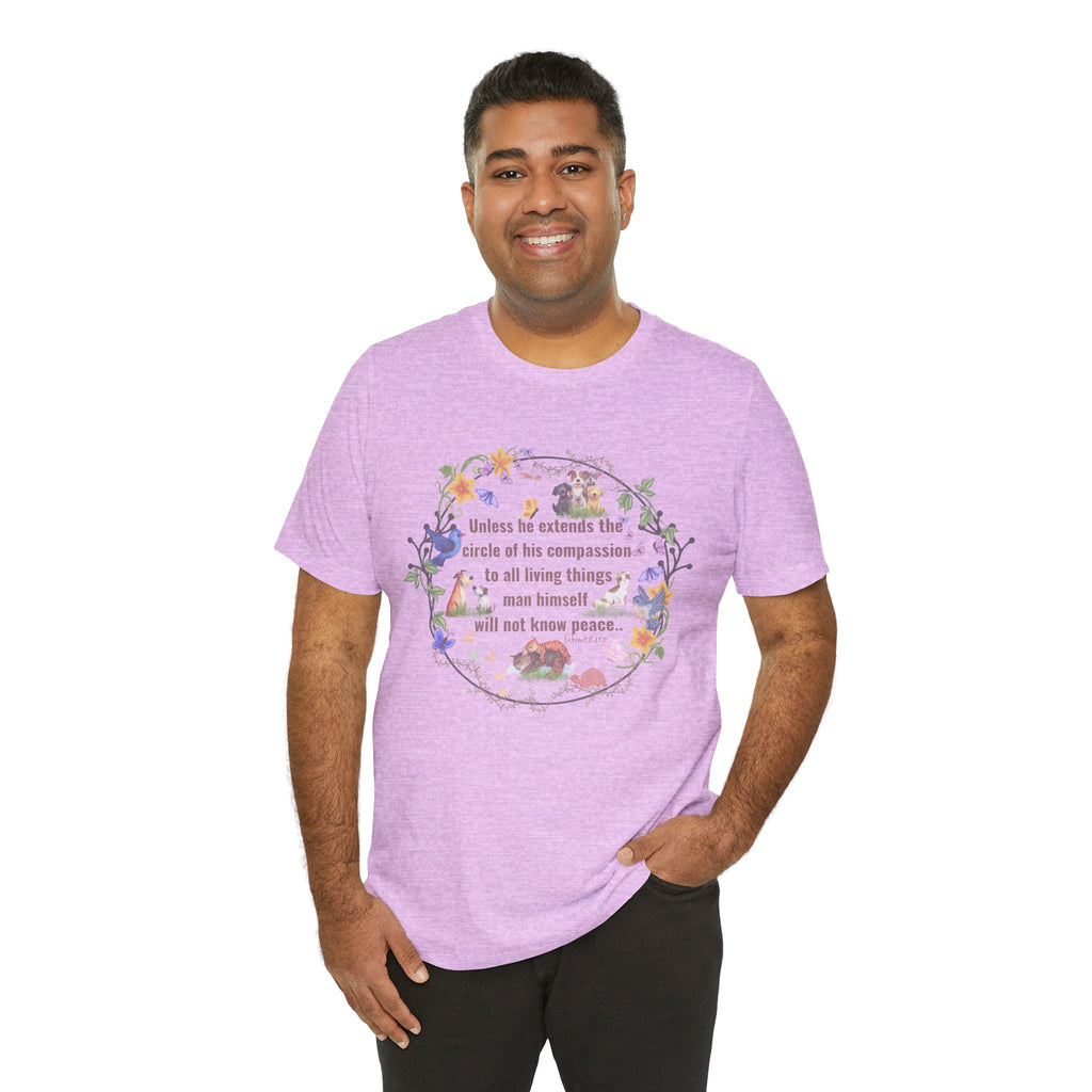 Circle of Compassion - Schweitzer Unisex Relaxed Comfort Tee
