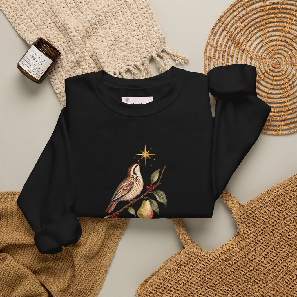 And a Partridge in a Pear Tree | Women's Christmas Crewneck Sweatshirt