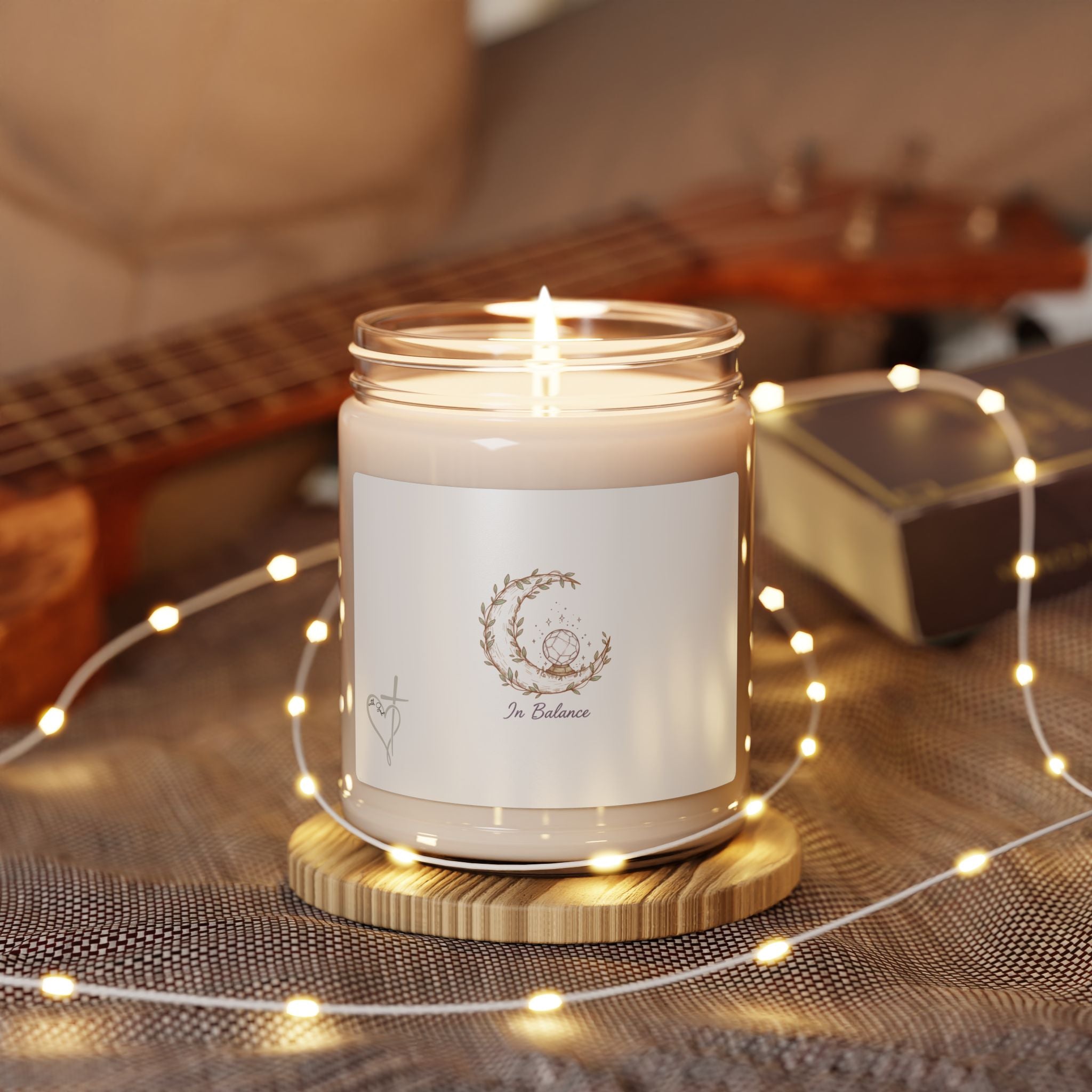 Moon Phase Herbal Soy Candle – In Balance with God