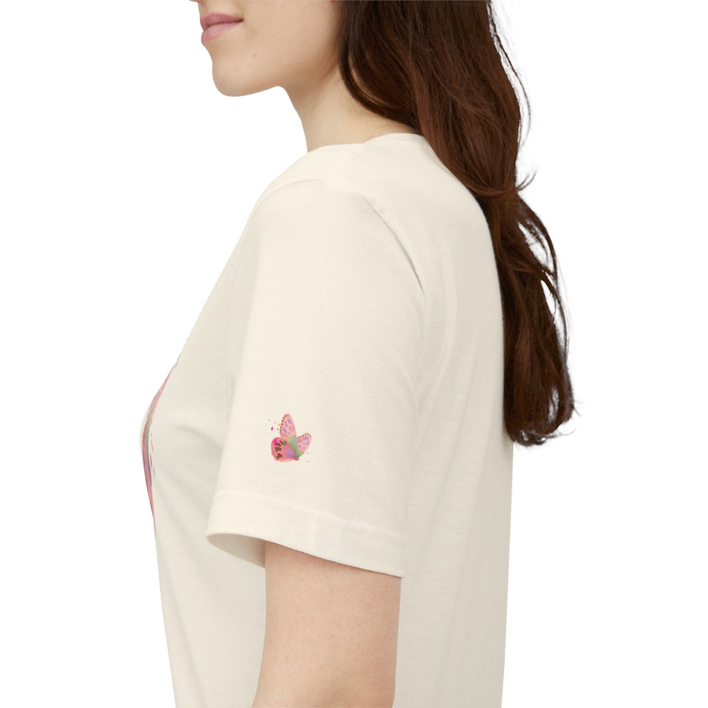 Peace and Love Imagine Tee | John Lennon 70's Butterfly Graphic T-Shirt