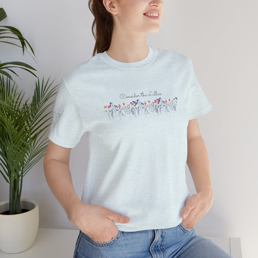 Women's Jersey Short Sleeve Tee – Consider the Lillies
