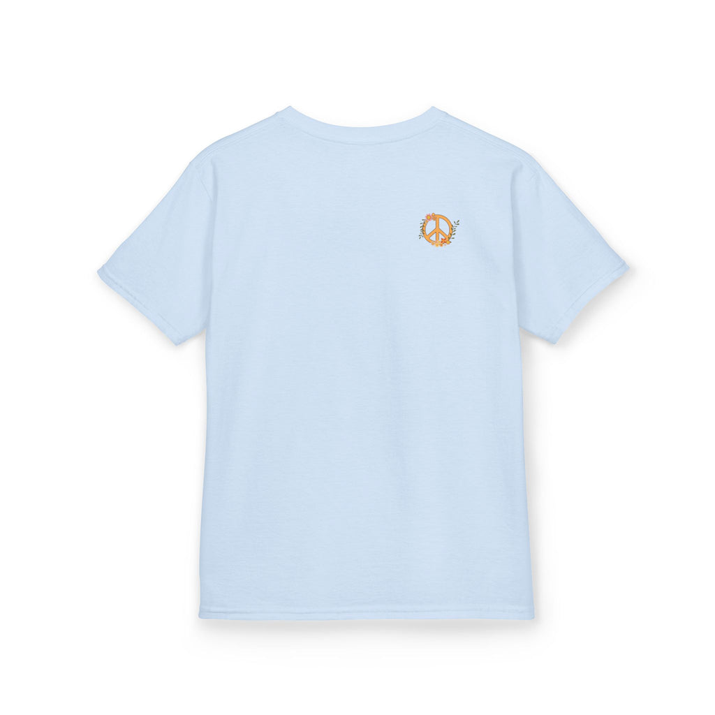 Kids Unisex Tee:  Peace and Love