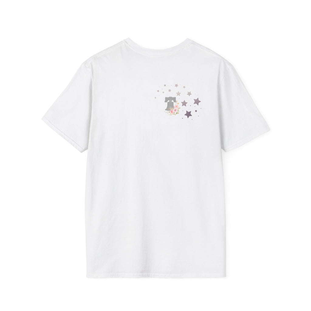 Under God | Watercolor Flag & Roses Women’s Tee