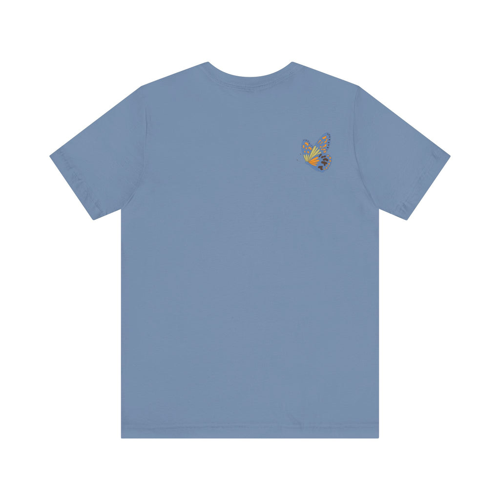 Groovy Sunflower Tee — 70s Retro Sun Graphic T-Shirt