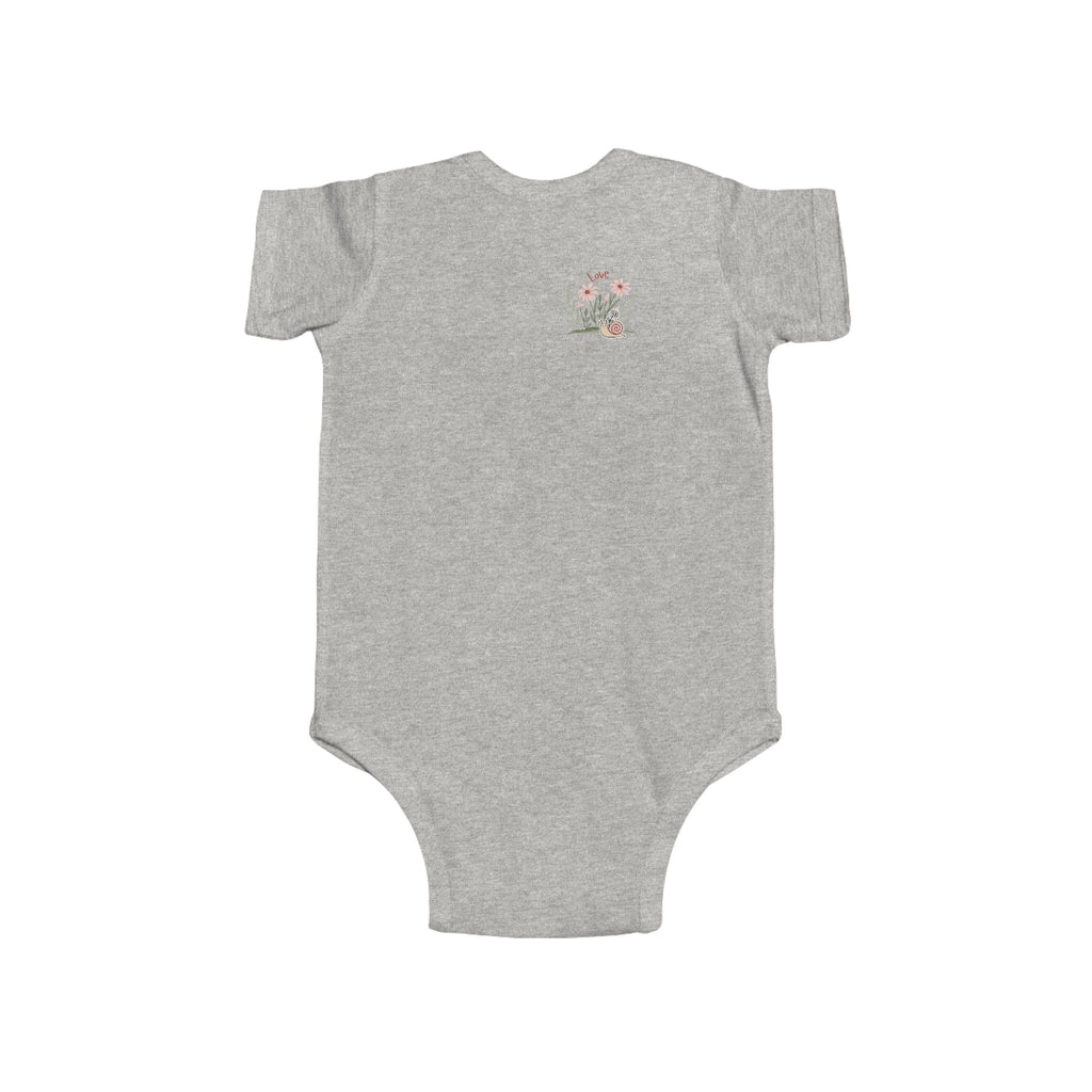 Infant Fine Jersey Retro Bodysuit:  All You Need is Love