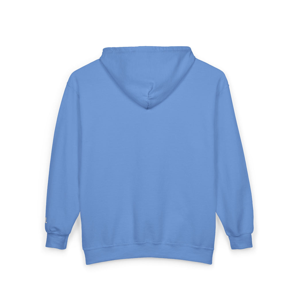 Peace and Love Embroidered Zippered Hoodie -- For Her