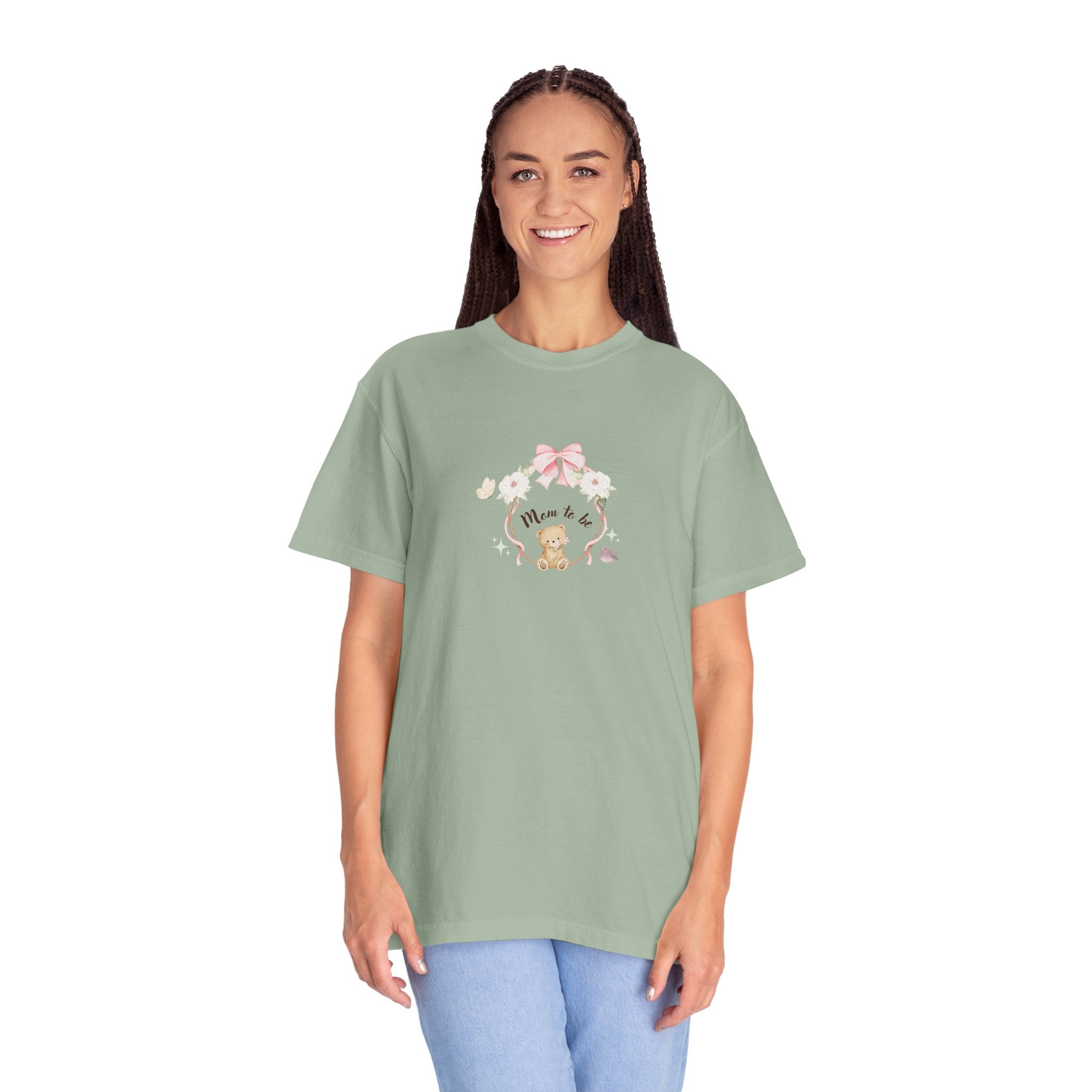 Mom to Be | Proverbs 31:25-26 Strength & Dignity T-Shirt – Expecting & Plus Size Friendly