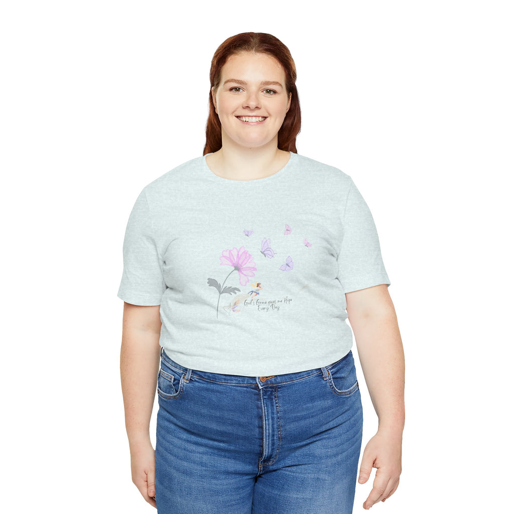 God's Grace Gives Me Hope Tee – Butterflies & Bloom