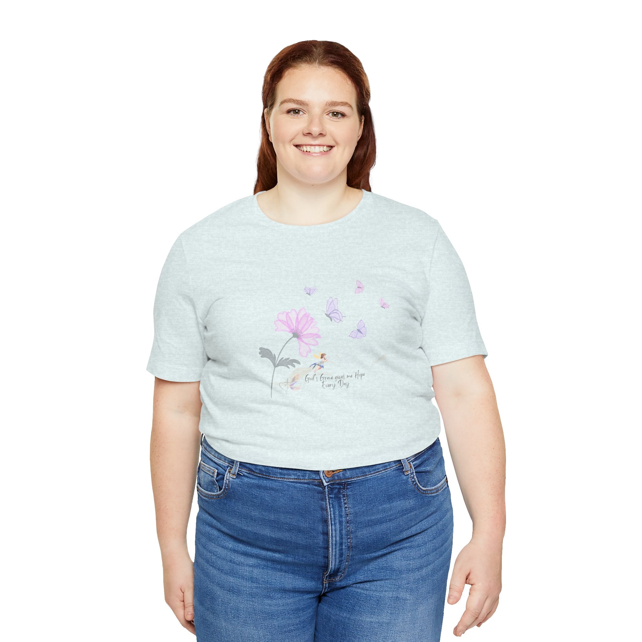 God's Grace Gives Me Hope Tee – Butterflies & Bloom