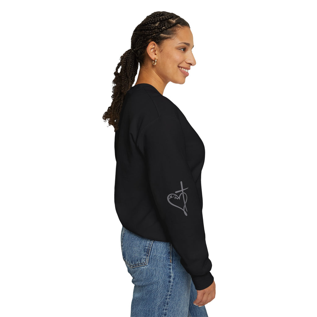 Women's Crew Neck Sweatshirt... In Balance With God