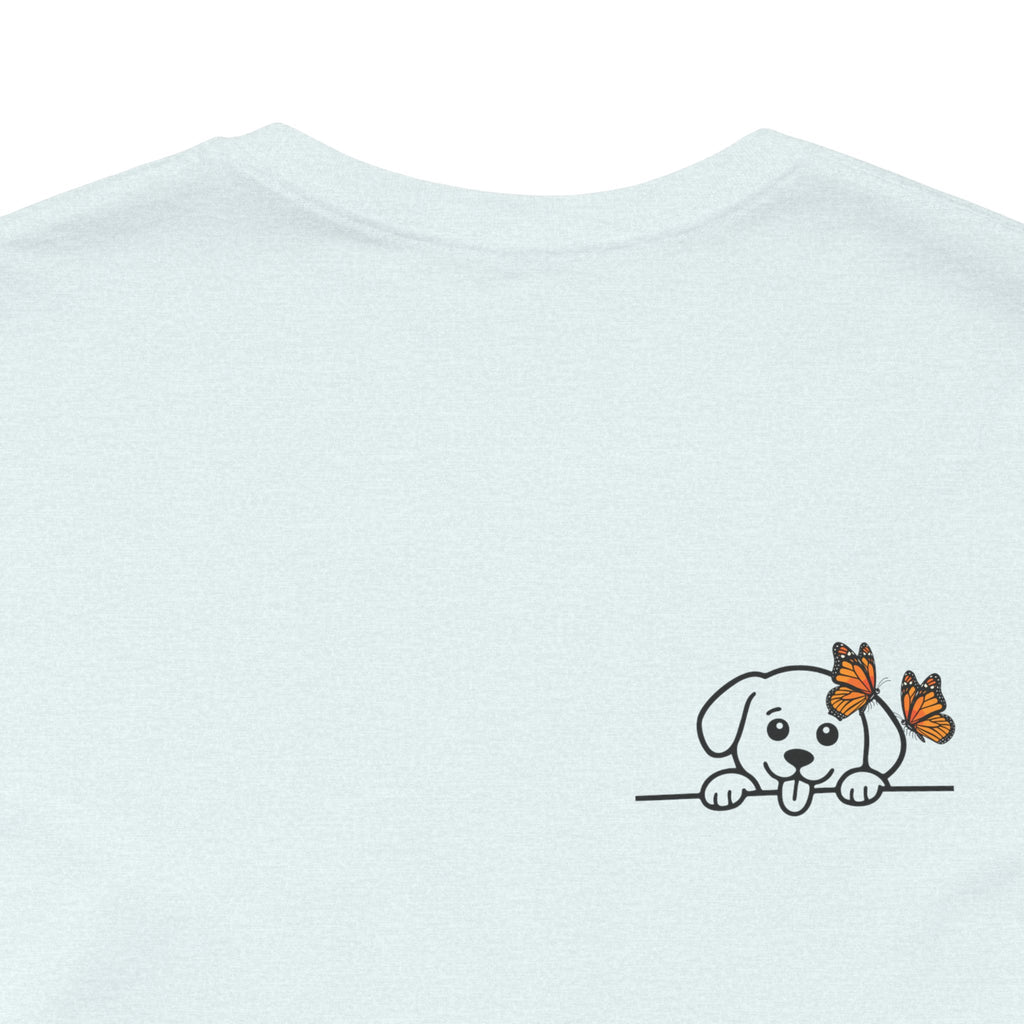 Dog Mom | Heart Paw Print T-Shirt – Cute Dog Lover Gift Adult Female