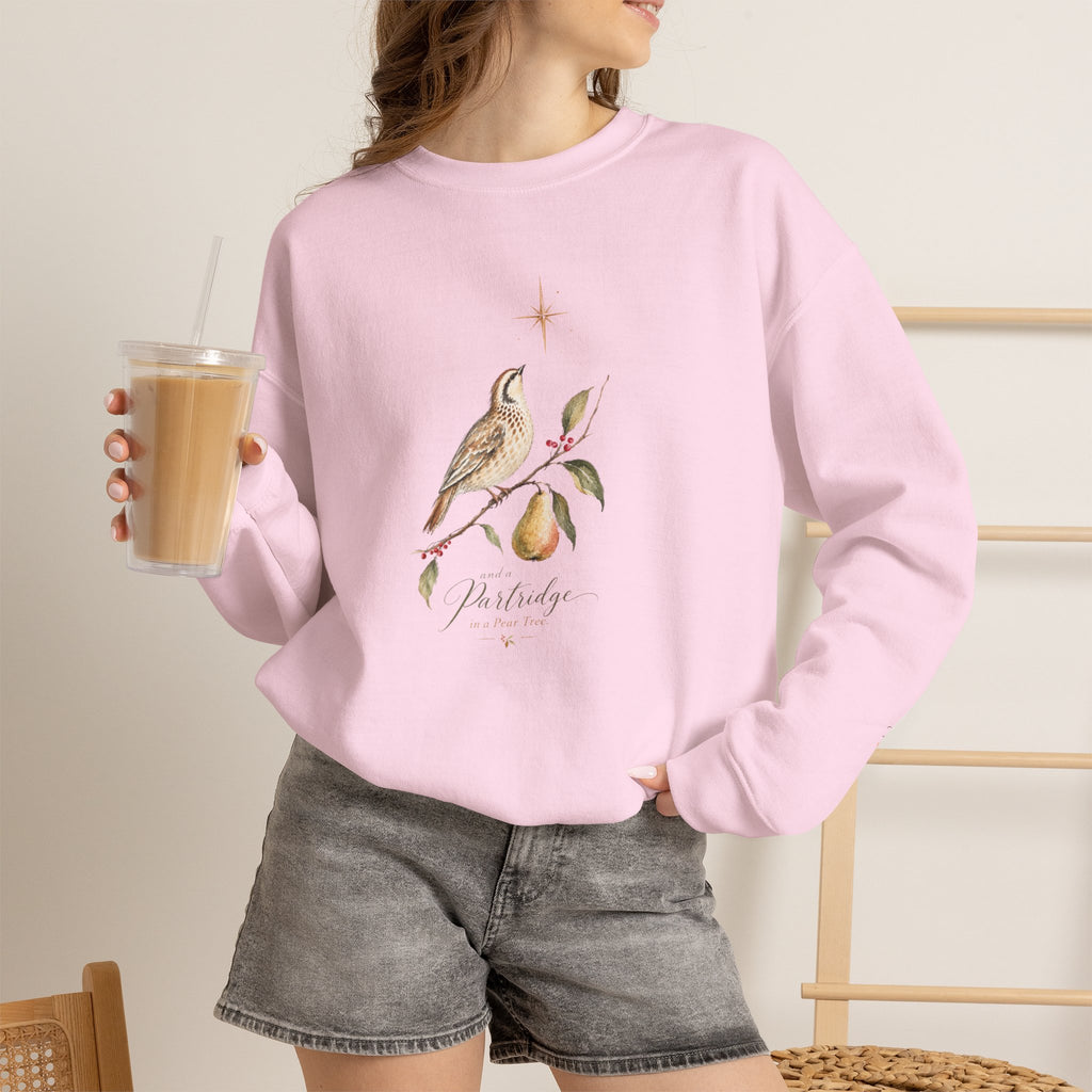 And a Partridge in a Pear Tree | Women's Christmas Crewneck Sweatshirt