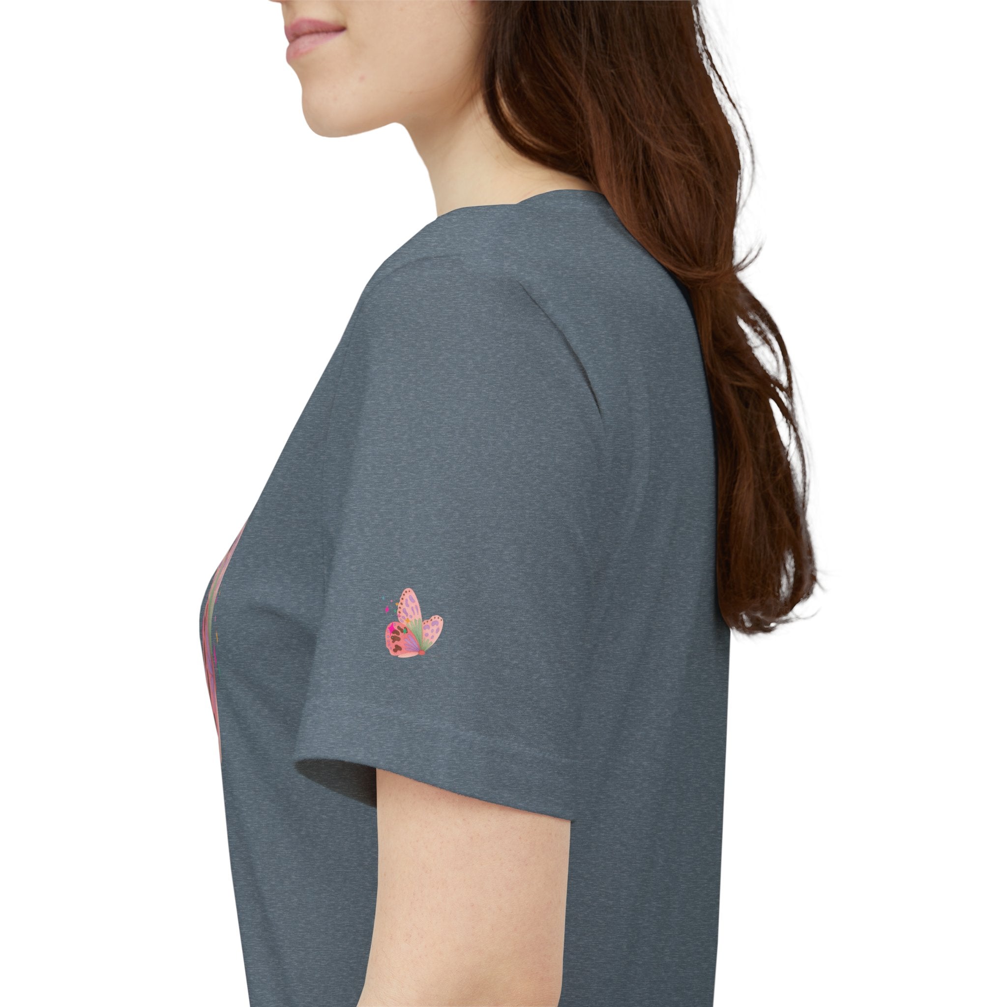 Peace and Love Imagine Tee | John Lennon 70's Butterfly Graphic T-Shirt
