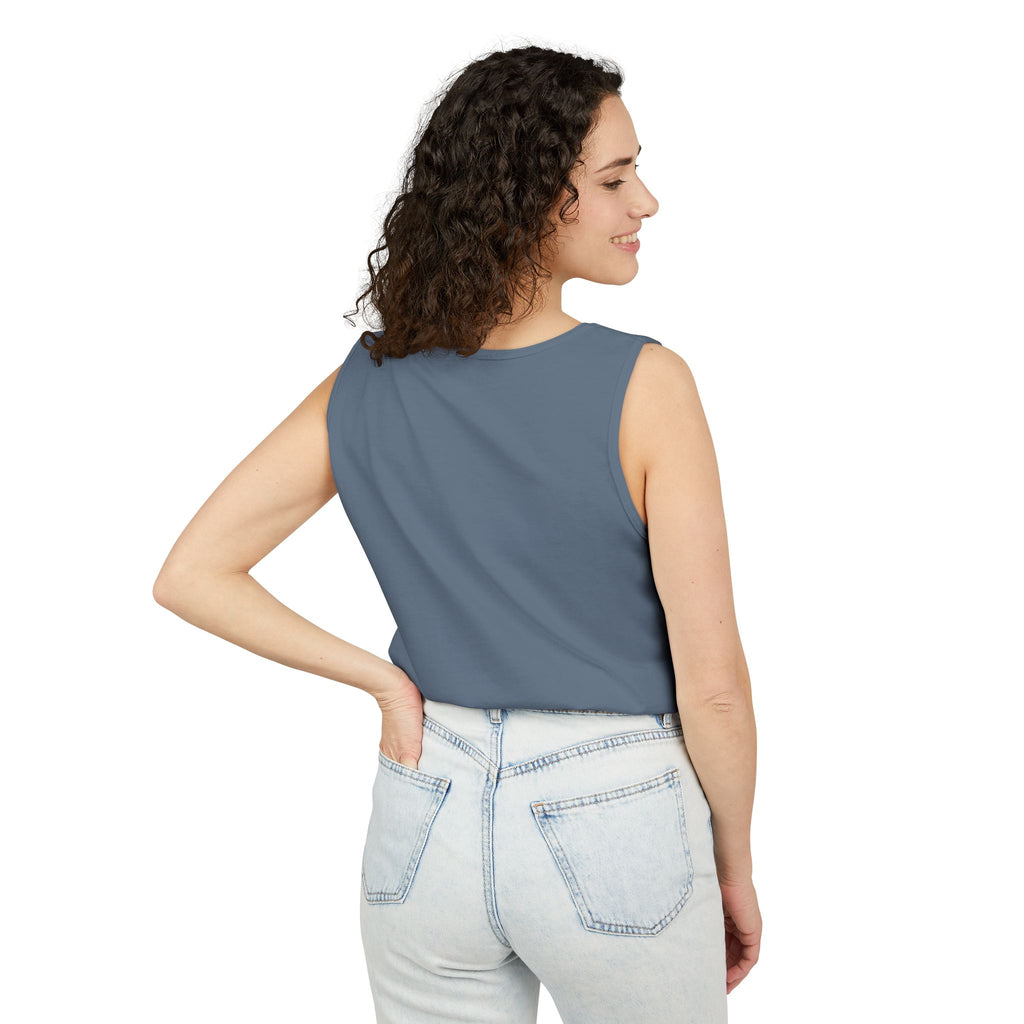 Soft Garment-Dyed Tank Top for Her:  Unity Heals