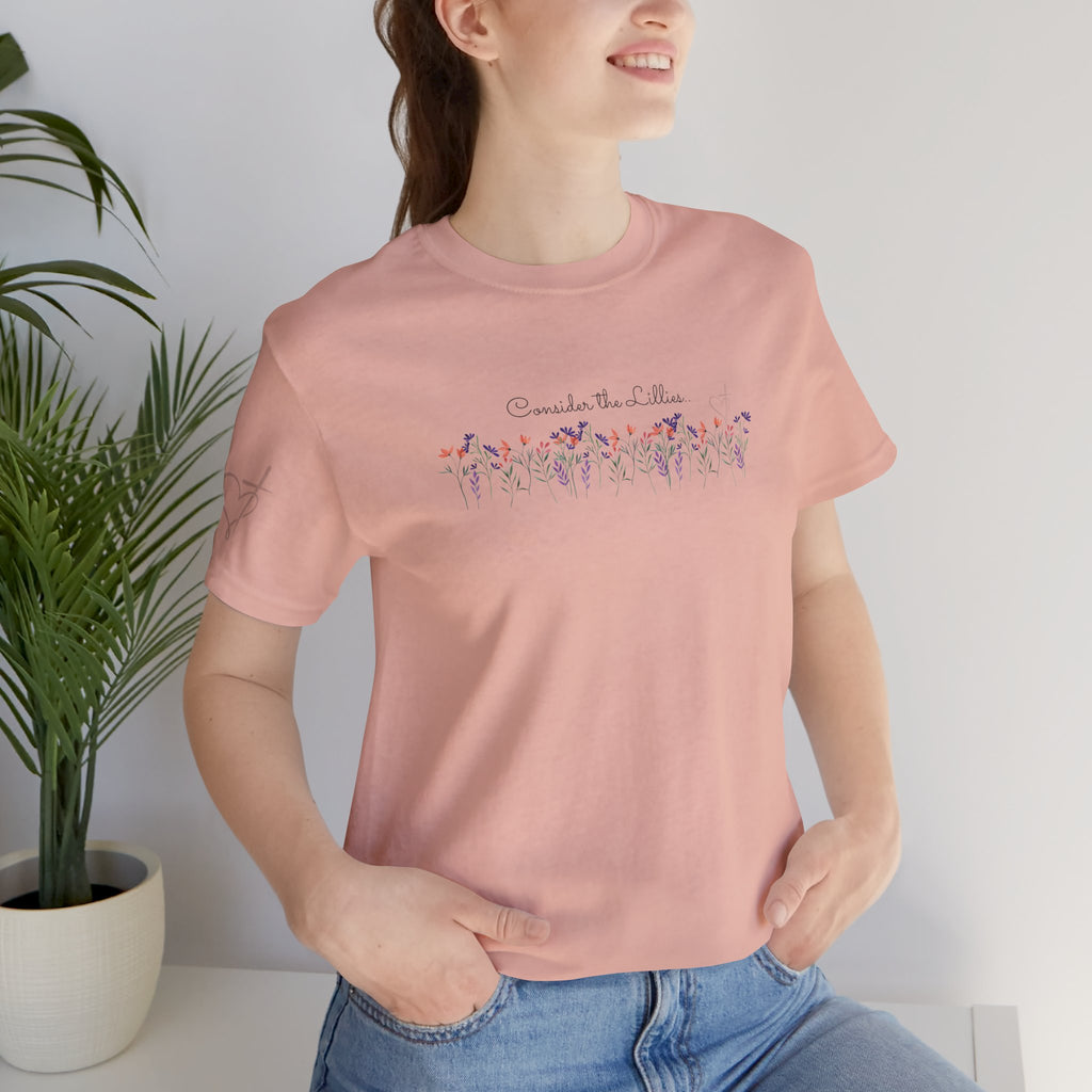 Women's Jersey Short Sleeve Tee – Consider the Lillies