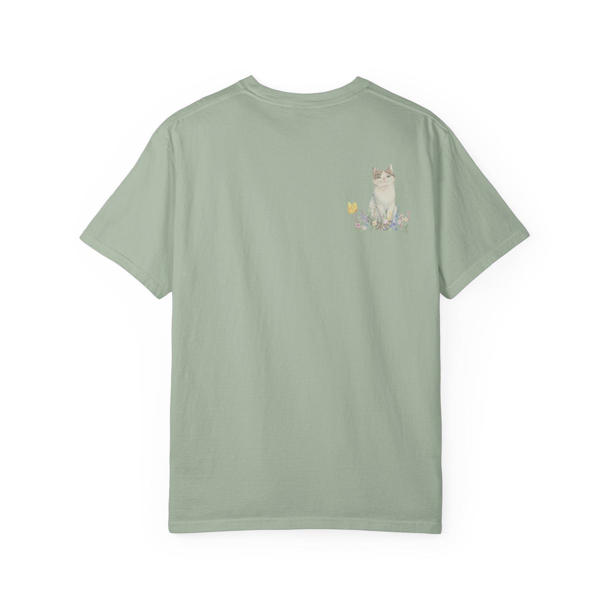 Adult Female Books, Kitties & Coffee Relaxed Tee;  A Blessed Life