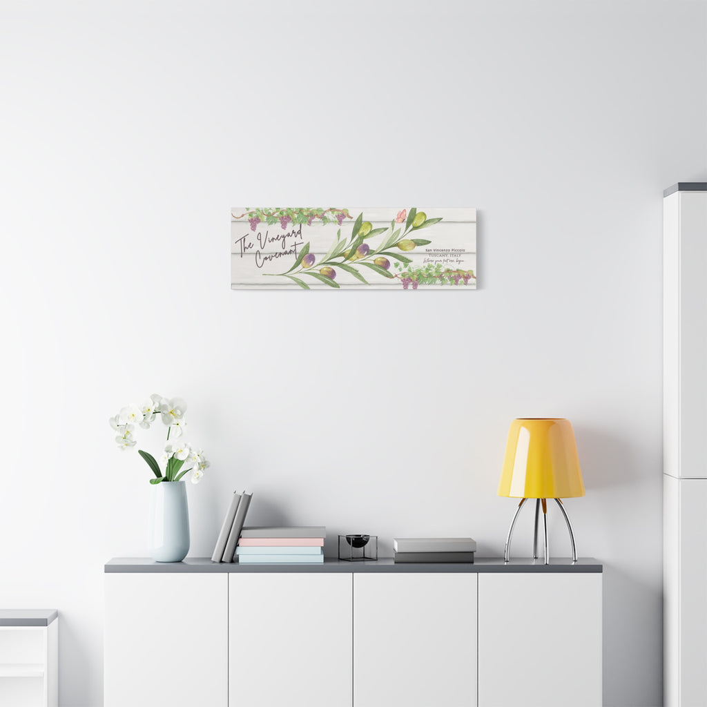 The Vineyard Covenant — Matte Canvas Wall Art | San Vincenzo Piccolo