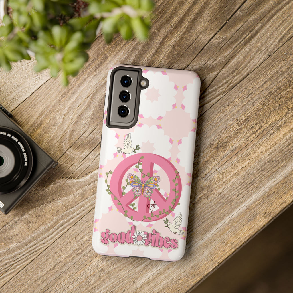 Peace Phone Case:  Good Vibes