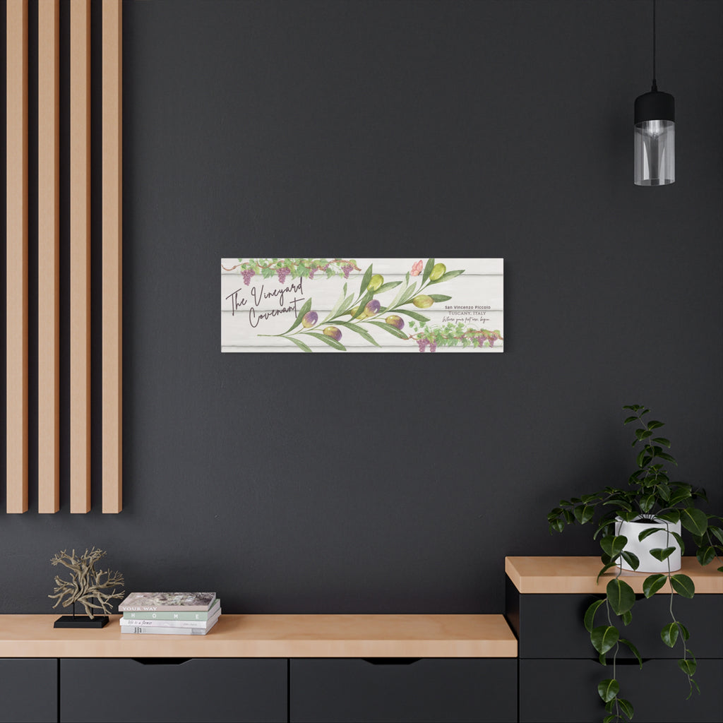 The Vineyard Covenant — Matte Canvas Wall Art | San Vincenzo Piccolo