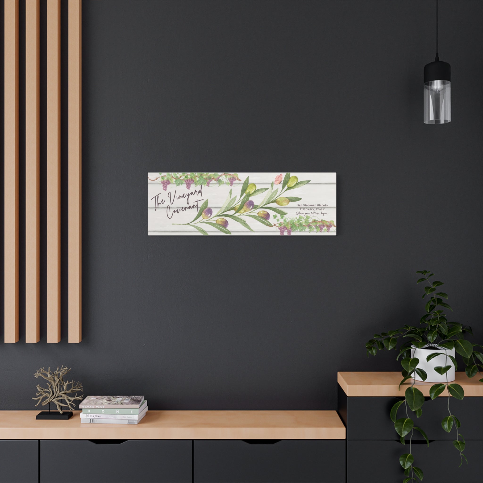 The Vineyard Covenant — Matte Canvas Wall Art | San Vincenzo Piccolo