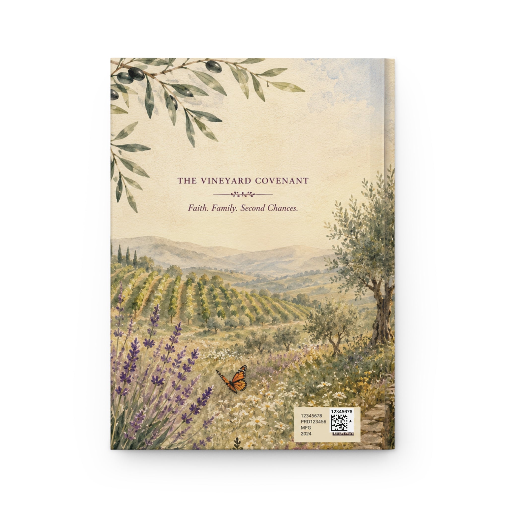Where Your Feet Are, Begin — The Vineyard Covenant Hardcover Journal