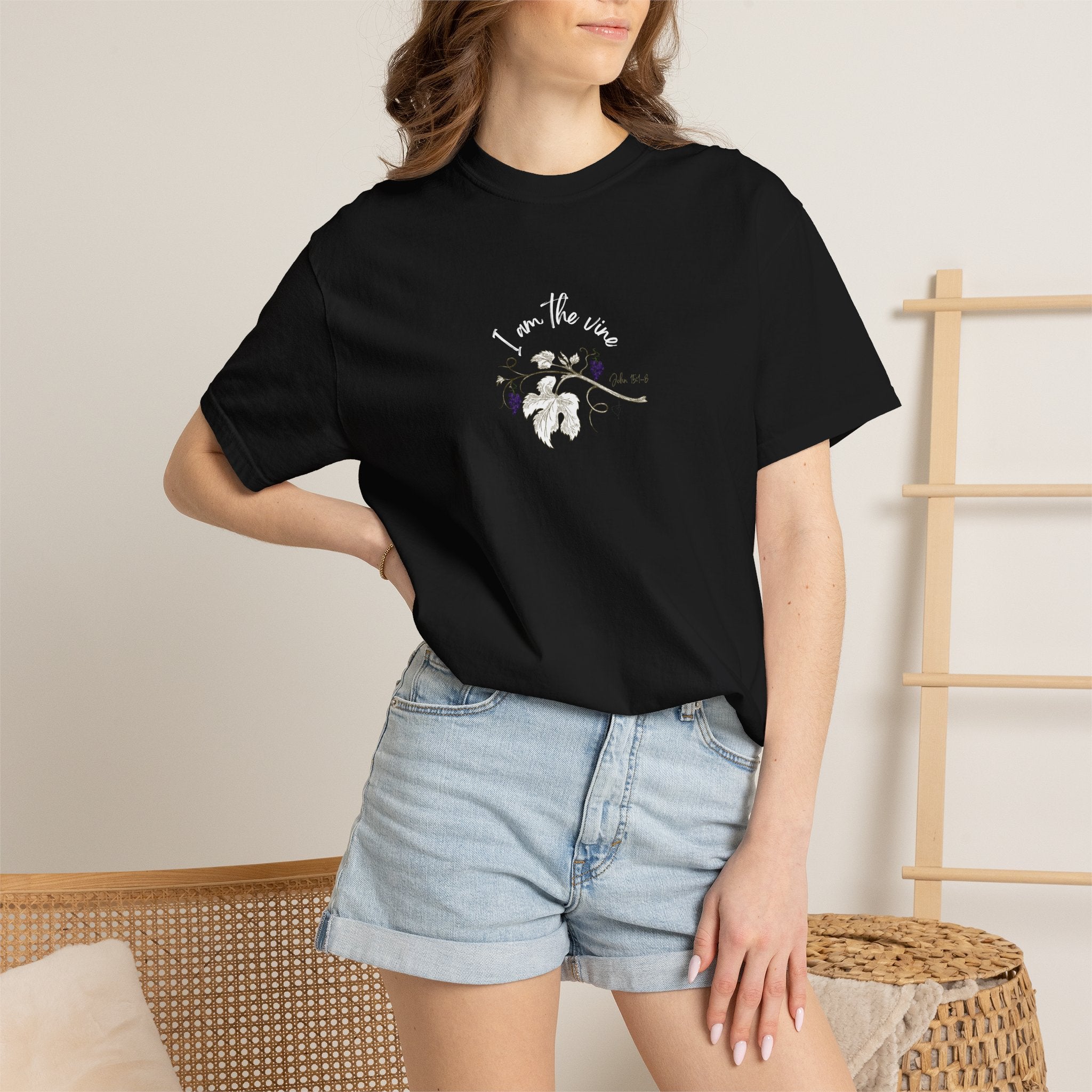 "I am the Vine":   Soft Relaxed Tee